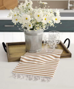 STRIPED MINI TOWEL ( SET OF 2 )